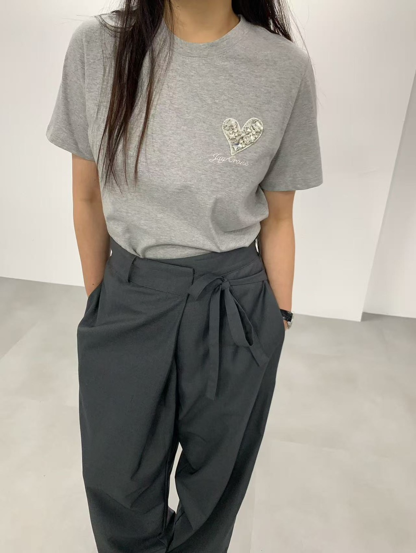 J CRANE-A韓國代購女裝新款26春夏職業熱賣時尚人氣T恤J CRANET恤