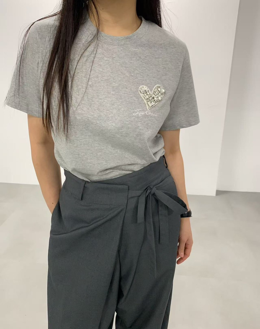 J CRANE-A韓國代購女裝新款26春夏職業熱賣時尚人氣T恤J CRANET恤