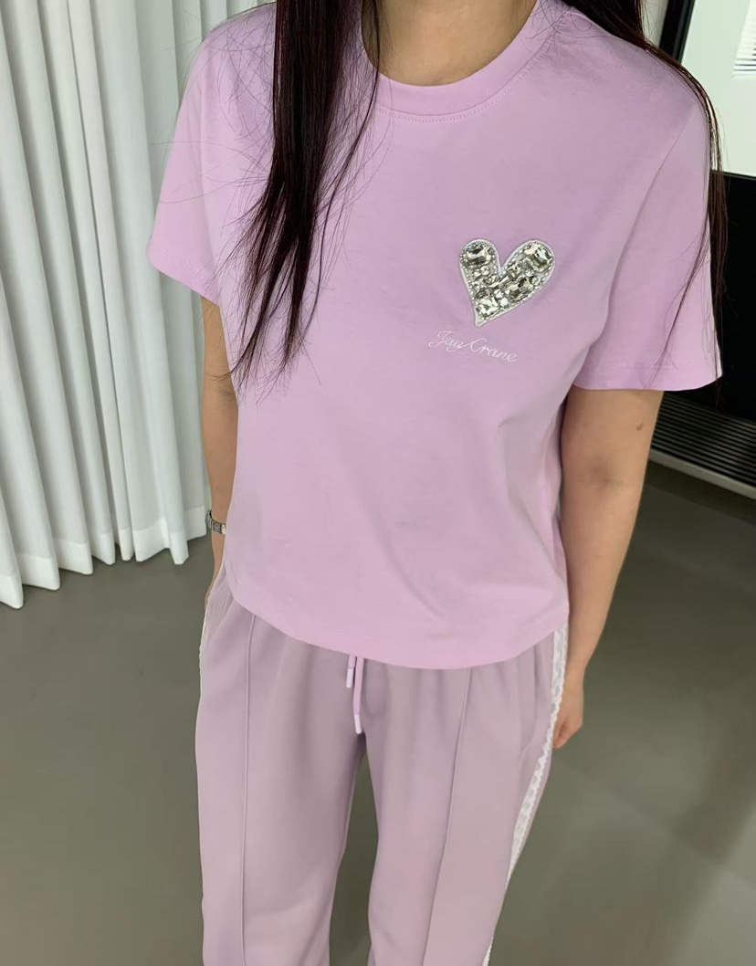 J CRANE-A韓國代購女裝新款26春夏職業熱賣時尚人氣T恤J CRANET恤圖色4