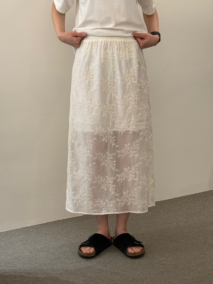 MONE-A韓國東大門代購女士新款人氣26春夏休閑熱賣職業長裙MONE-A長裙圖色1