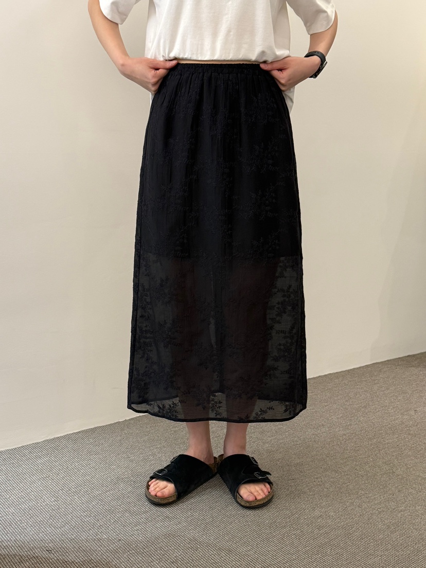 MONE-A韓國東大門代購女士新款人氣26春夏休閑熱賣職業長裙MONE-A長裙圖色2