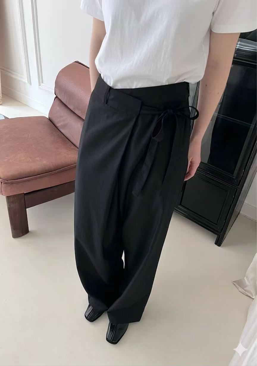 J CRANE-A韓國東大門代購女士新品熱賣休閑26春夏休閑褲J CRANE休閑褲圖色1