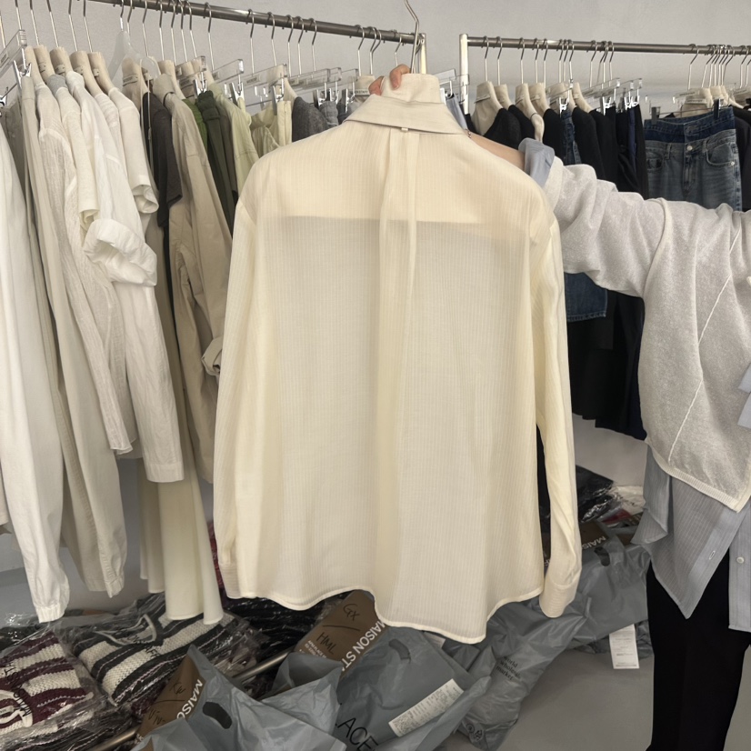 DOUBLE STANDARD/LE SMOKING/MAISONSTAFF韓國代購女士新品熱賣襯衫蕾絲衫MAISONSTAFF襯衫/蕾絲衫