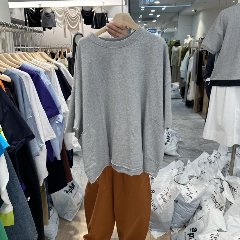 REVE-L韓國東大門代購女士新款休閑職業26春夏時尚推薦T恤REVE-LT恤圖色2