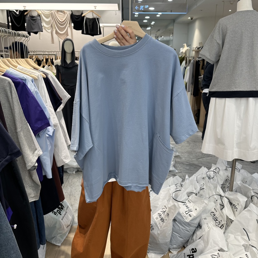 REVE-L韓國東大門代購女士新款休閑職業26春夏時尚推薦T恤REVE-LT恤圖色3