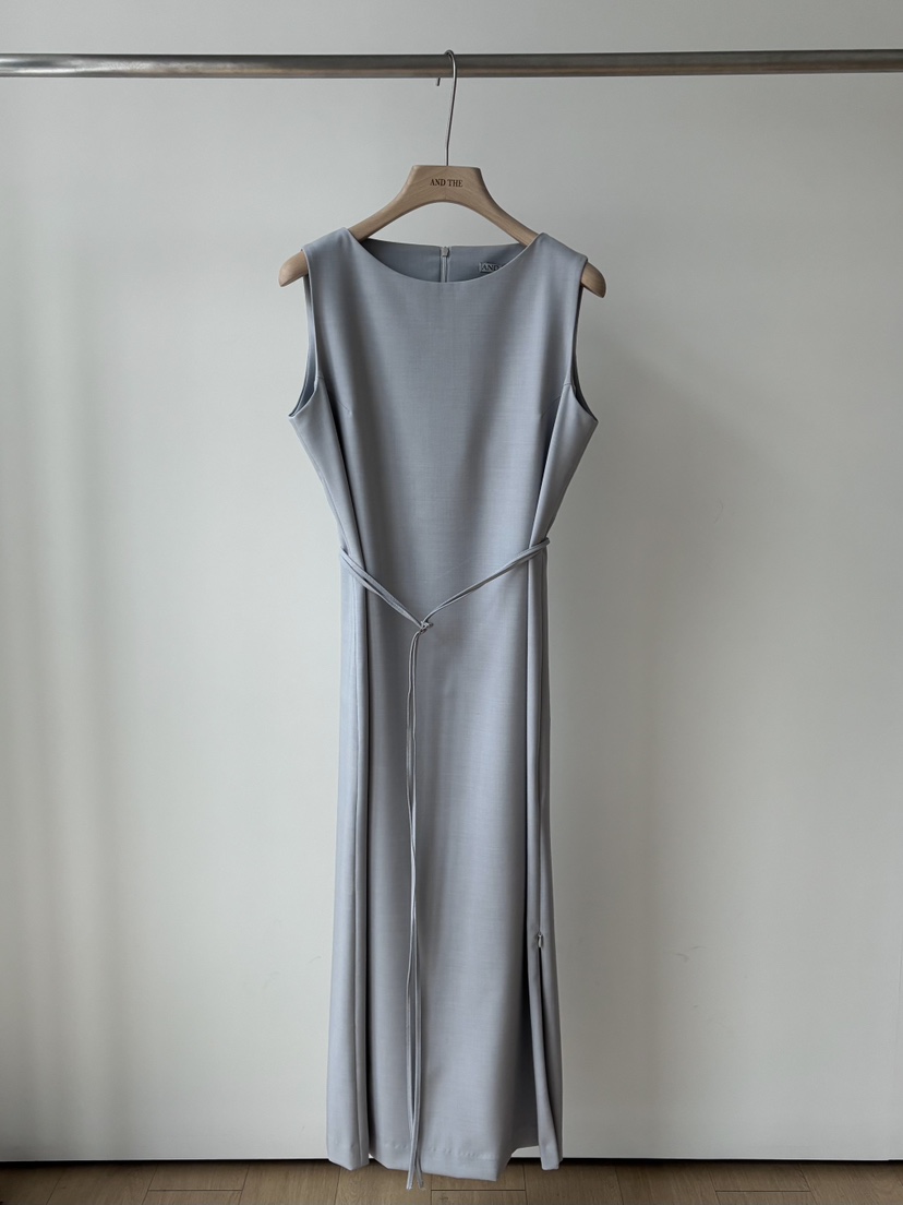 AND THE韓國東大門直郵女士新品人氣時尚職業26春夏連衣裙AND THE連衣裙圖色1