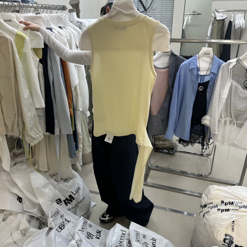 ASCEND韓國直郵女士新品26春夏熱賣時尚職業休閑吊帶背心ASCEND吊帶/背心