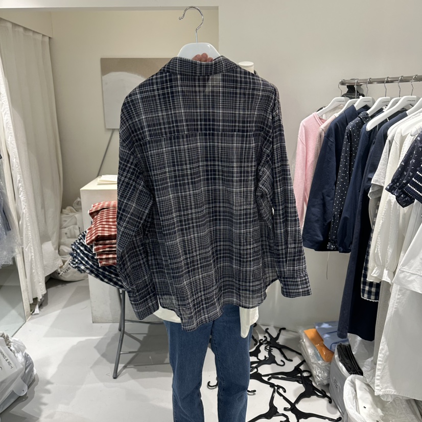 LORING RE I韓國直郵實拍女士新款26春夏熱賣襯衫蕾絲衫LORING RE-I/BARE襯衫/蕾絲衫