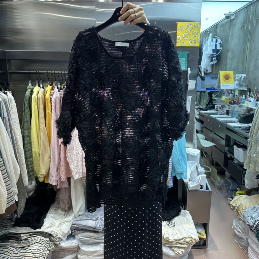 RUNWAY-런웨이韓國東大門直郵女士新品職業熱賣26春夏針織衫RUNWAY針織衫圖色2