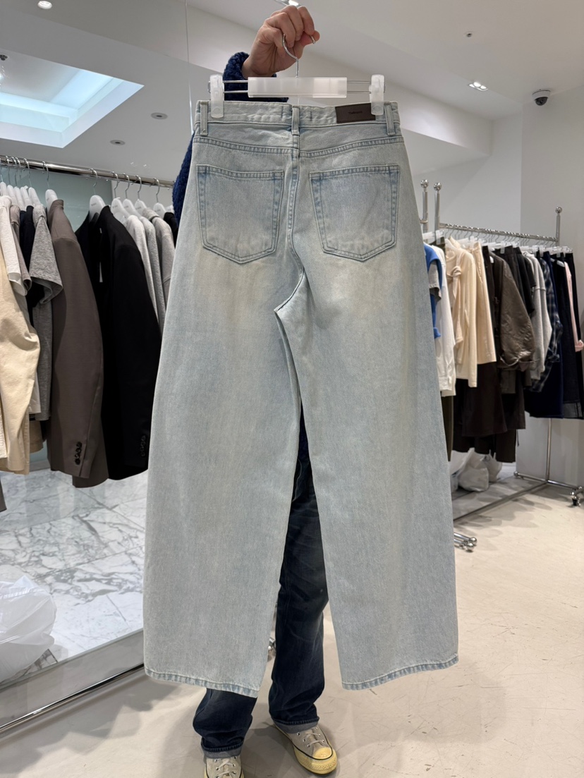 THE BRUNCH韓國直郵實拍女士新品26春夏人氣熱賣休閑牛仔褲THE BRUNCH牛仔褲