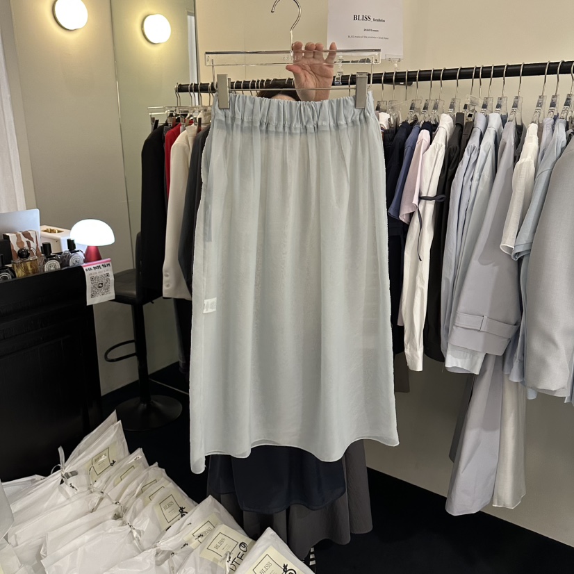 BLISS韓國東大門代購女裝新款熱賣人氣推薦26春夏休閑長裙BLISS長裙