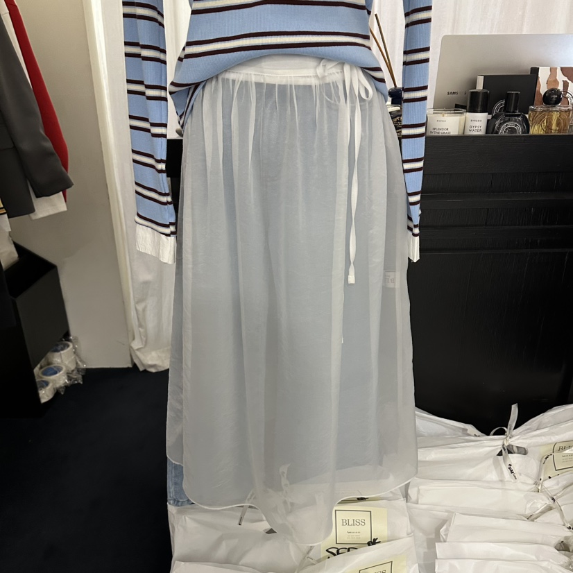 BLISS韓國東大門代購女裝新款熱賣人氣推薦26春夏休閑長裙BLISS長裙圖色1