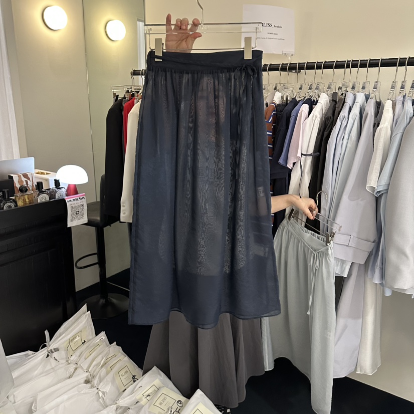 BLISS韓國東大門代購女裝新款熱賣人氣推薦26春夏休閑長裙BLISS長裙圖色3