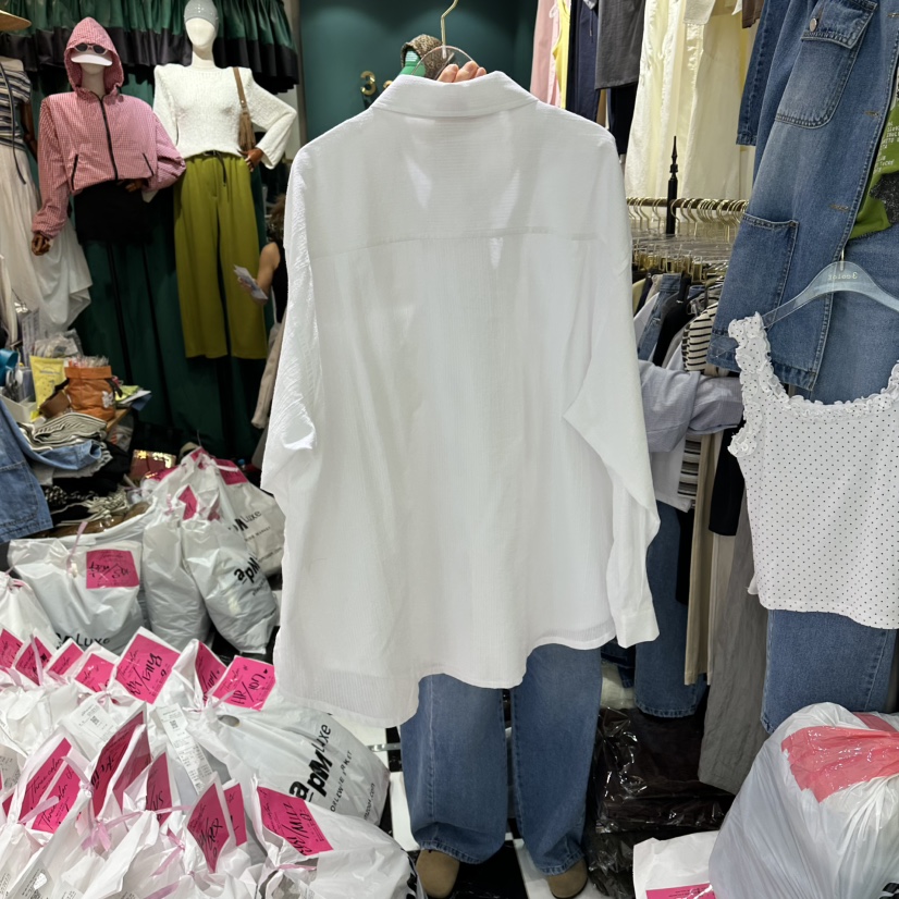 3COLOR韓國代購女士新品26春夏襯衫蕾絲衫Three color襯衫/蕾絲衫