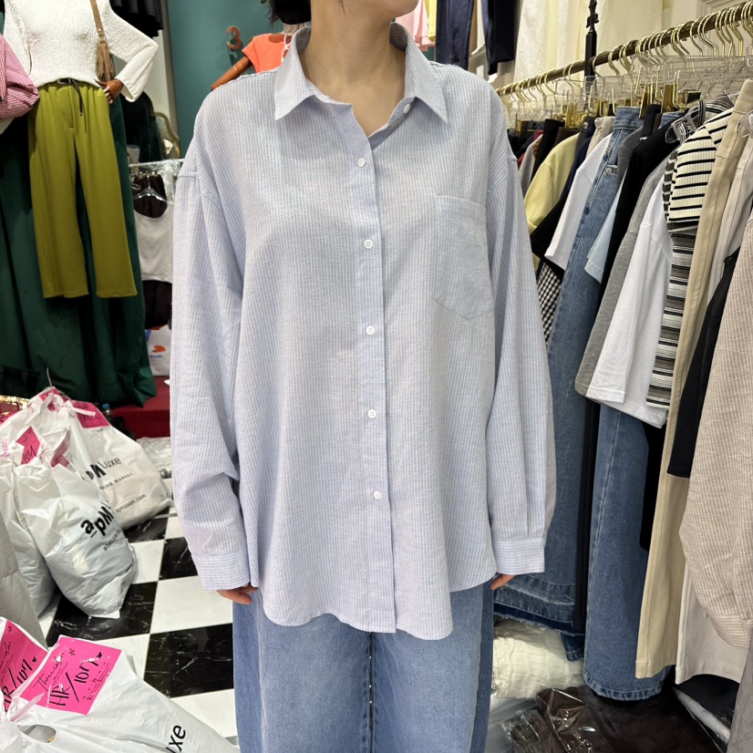 3COLOR韓國代購女士新品26春夏襯衫蕾絲衫Three color襯衫/蕾絲衫圖色3