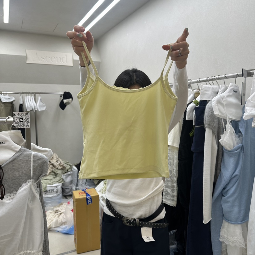 ASCEND韓國直郵實拍女士新款休閑職業26春夏人氣吊帶背心ASCEND吊帶/背心