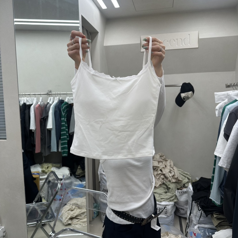 ASCEND韓國直郵實拍女士新款休閑職業26春夏人氣吊帶背心ASCEND吊帶/背心圖色2