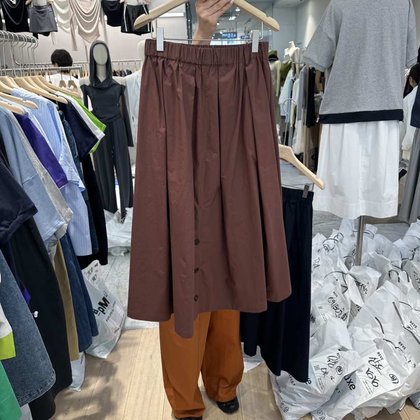 REVE-L韓國直郵女士新款時尚人氣職業推薦熱賣休閑26春夏長裙REVE-L長裙