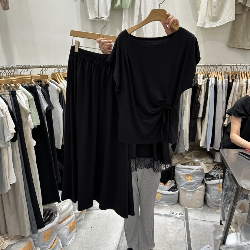 G.I-L韓國直郵實拍女裝新品熱賣休閑人氣推薦職業26春夏套裝G.I-L套裝圖色3黑色