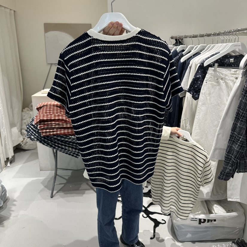 LORING RE I韓國直郵女士新品人氣26春夏時尚熱賣針織衫LORING RE-I/BARE針織衫