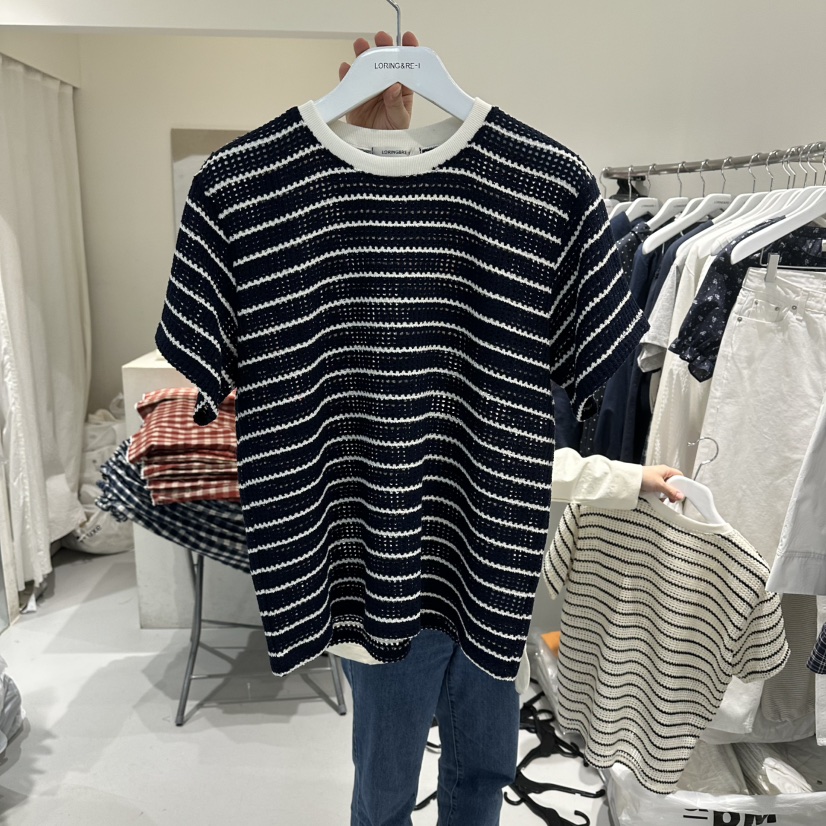 LORING RE I韓國直郵女士新品人氣26春夏時尚熱賣針織衫LORING RE-I/BARE針織衫圖色2