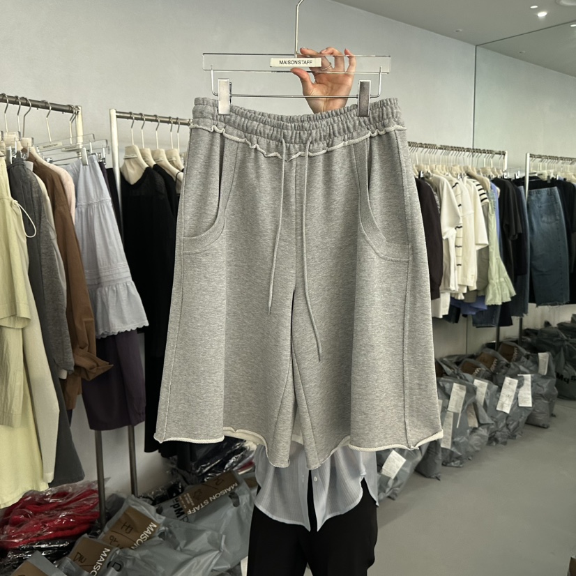 DOUBLE STANDARD/LE SMOKING/MAISONSTAFF韓國直郵女士新款人氣短褲MAISONSTAFF短褲圖色1