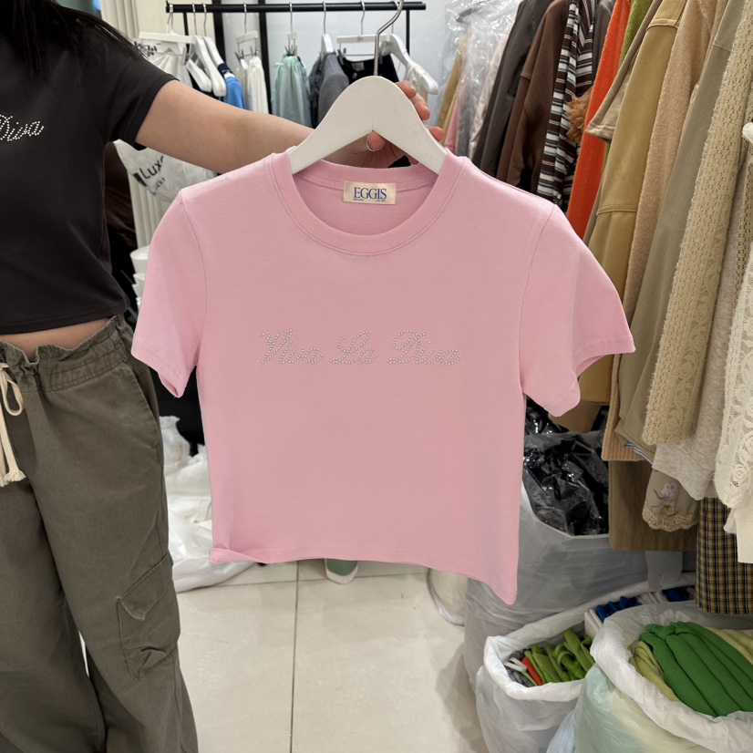 EGG IS韓國東大門直郵女士新品休閑熱賣時尚推薦26春夏T恤EGG IST恤圖色3