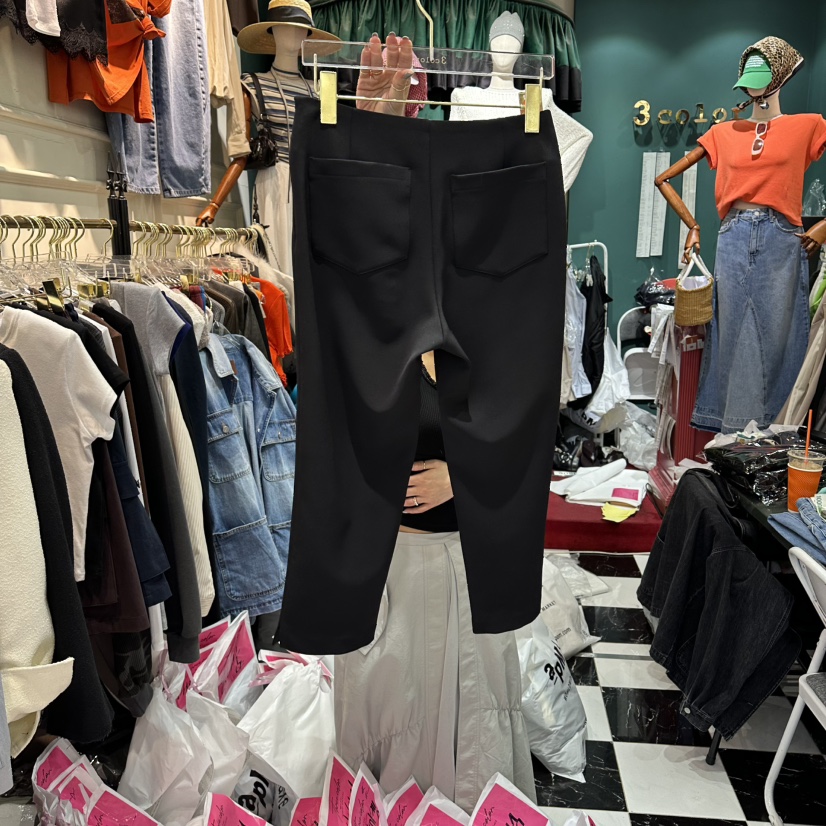 3COLOR韓國直郵實拍女士新款休閑打底褲鯊魚褲Three color打底褲/鯊魚褲