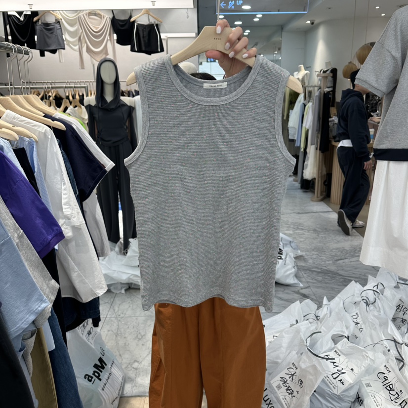 REVE-L韓國直郵女裝新款職業熱賣時尚人氣26春夏吊帶背心REVE-L吊帶/背心圖色3