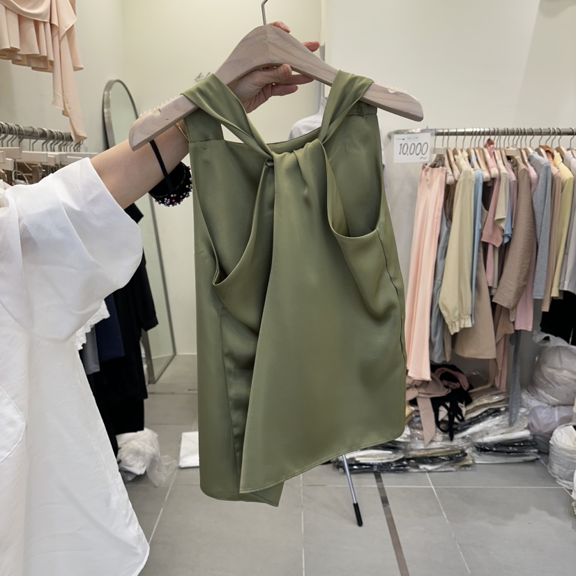 THE LOW韓國直郵女士新品熱賣推薦職業時尚吊帶背心真絲THE LOW吊帶/背心圖色5