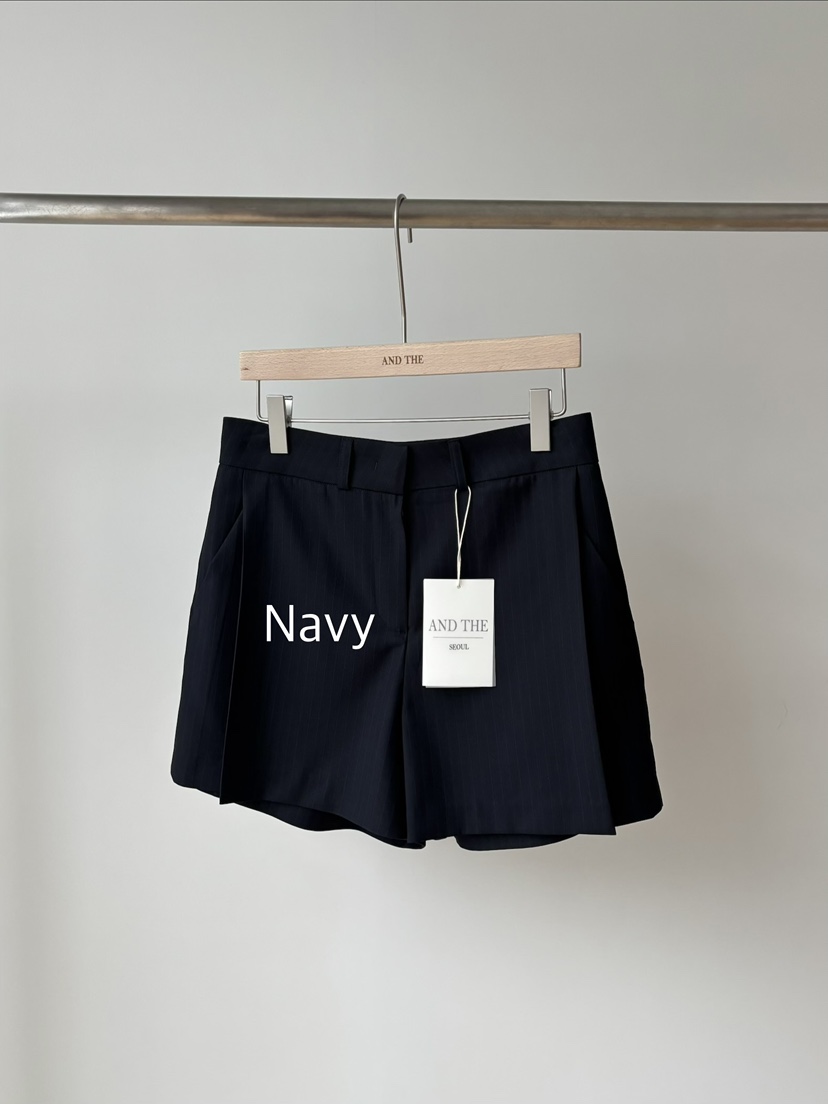 AND THE韓國直郵實拍女士新款職業休閑時尚推薦人氣短褲AND THE短褲圖色1