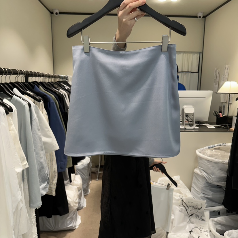 RE STOCK韓國代購女士新品熱賣休閑時尚推薦職業26春夏裙褲RE STOCK裙褲圖色2