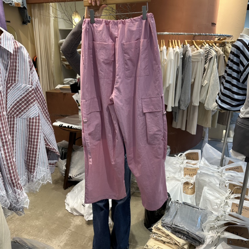 MIENNE韓國直郵女裝新品熱賣休閑職業時尚人氣26春夏休閑褲MIENNE休閑褲