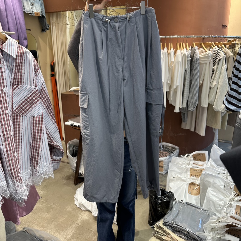 MIENNE韓國直郵女裝新品熱賣休閑職業時尚人氣26春夏休閑褲MIENNE休閑褲圖色3