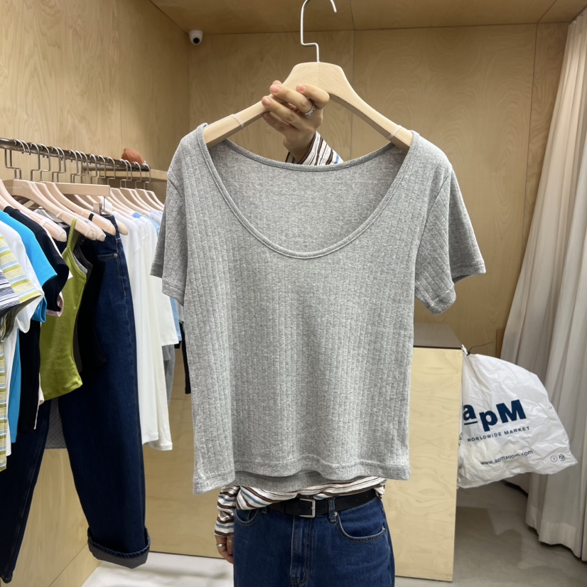 PLEASURE韓國直郵女裝新品26春夏休閑熱賣時尚職業推薦T恤PLEASURET恤