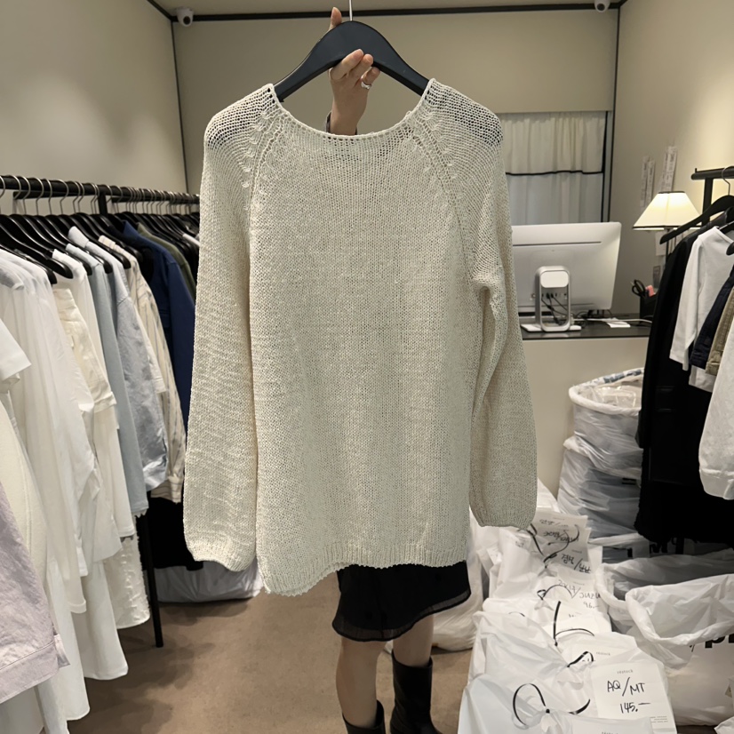 RE STOCK韓國直郵實拍女士新款人氣職業時尚26春夏針織衫RE STOCK針織衫