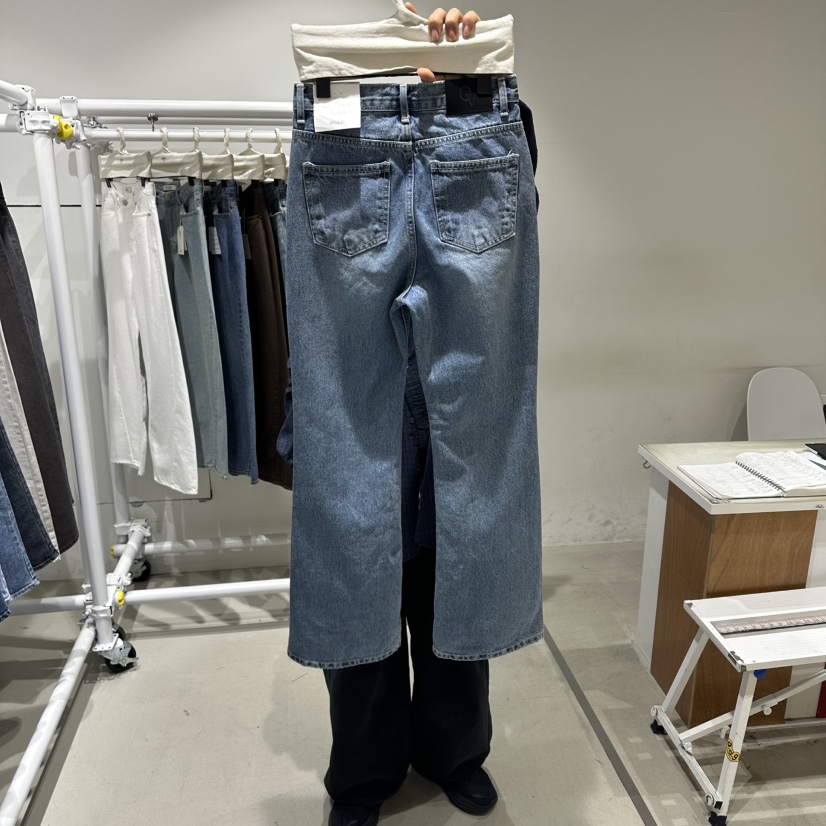 RPM/OVMUTE韓國東大門直郵女士新款人氣時尚26春夏牛仔褲RPM/OVMUTE牛仔褲