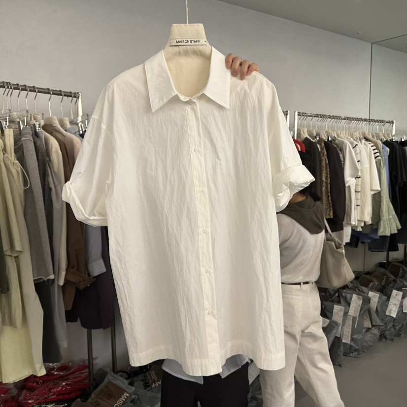 DOUBLE STANDARD/LE SMOKING/MAISONSTAFF韓國東大門代購女士新款26春夏襯衫蕾絲衫MAISONSTAFF襯衫/蕾絲衫圖色1