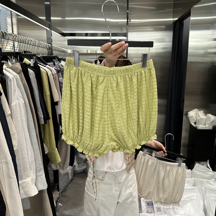 KIRKE韓國直郵女裝新款推薦熱賣時尚休閑職業26春夏短褲闊腿褲KIRKE短褲圖色2