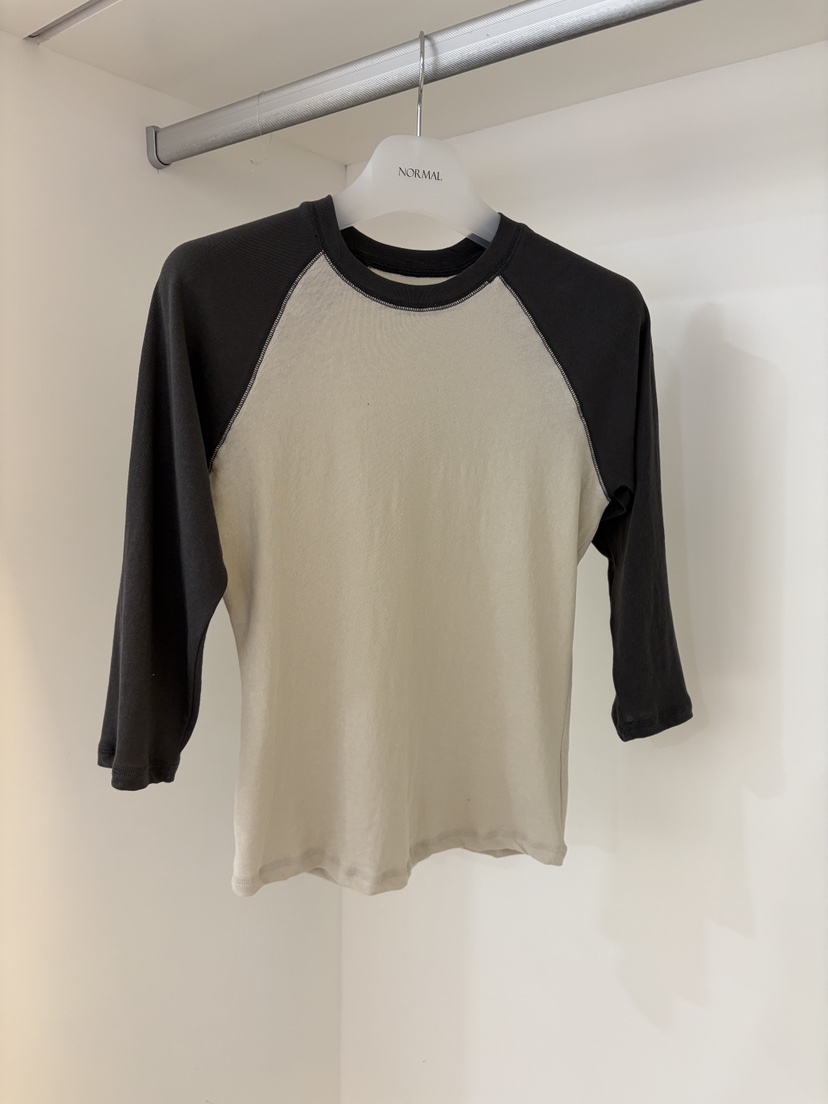 NORMAL韓國直郵實拍女士新款26春夏推薦時尚職業休閑長袖T恤NORMAL長袖T恤圖色2