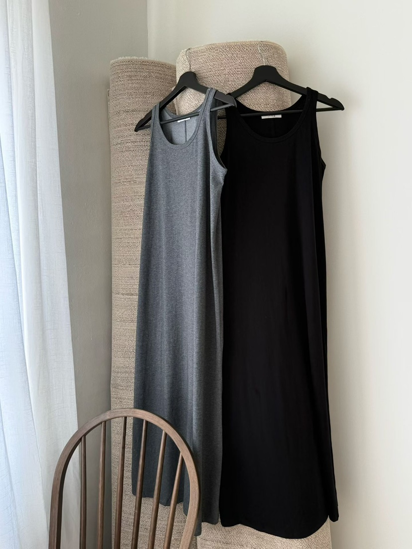 TUG韓國東大門直郵女裝新款時尚人氣26春夏職業連衣裙柔軟TUG連衣裙