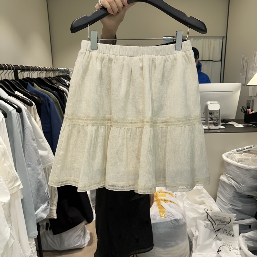 RE STOCK韓國東大門直郵女裝新款職業推薦26春夏休閑裙褲RE STOCK裙褲圖色2