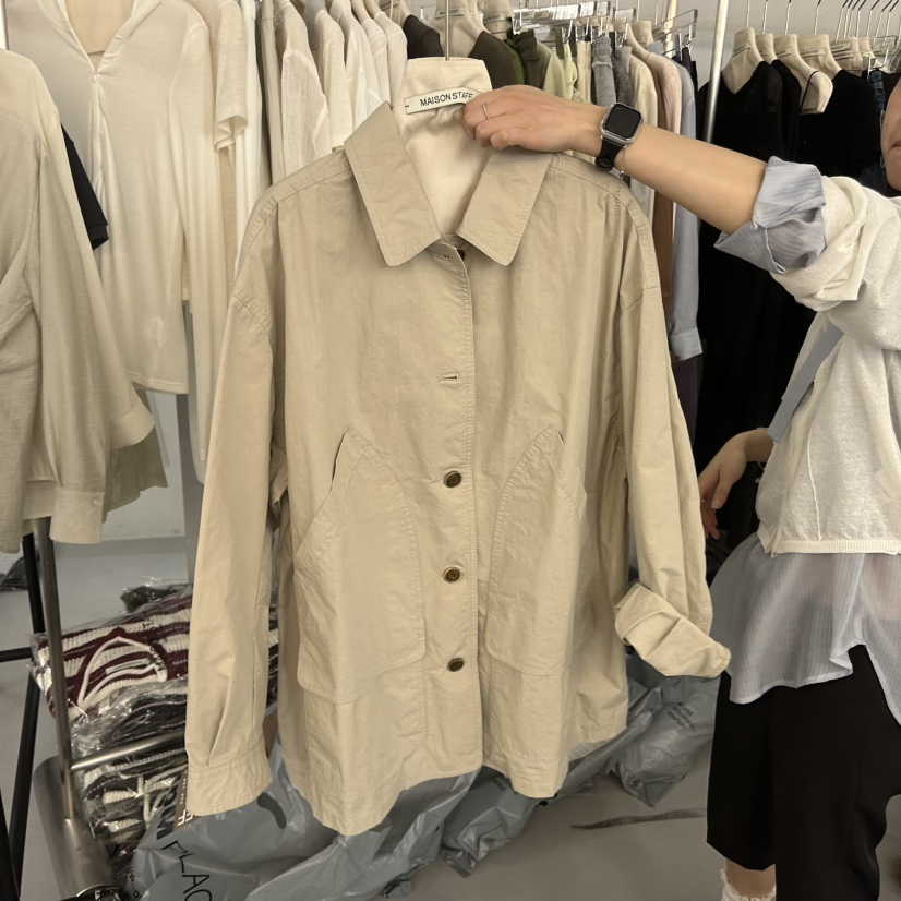 DOUBLE STANDARD/LE SMOKING/MAISONSTAFF韓國代購女士新品職業夾克MAISONSTAFF夾克圖色1