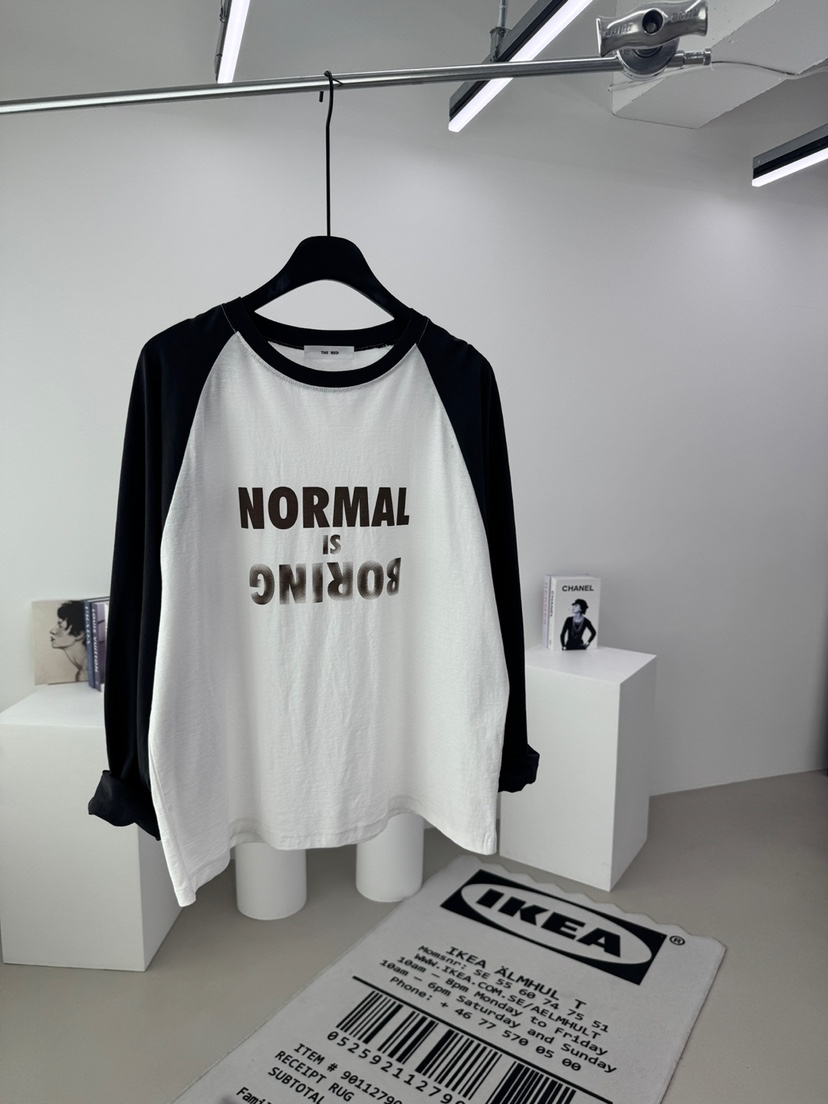 RED-A韓國東大門直郵女士新品職業熱賣人氣推薦26春夏長袖T恤RED-A長袖T恤圖色1