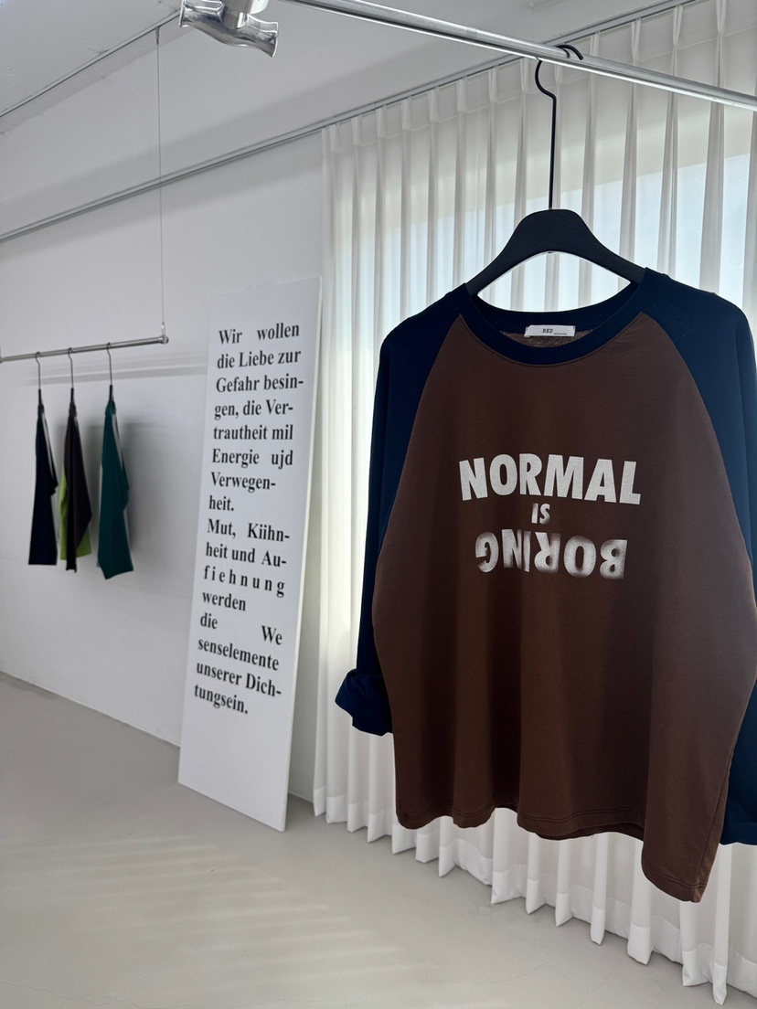 RED-A韓國東大門直郵女士新品職業熱賣人氣推薦26春夏長袖T恤RED-A長袖T恤圖色4