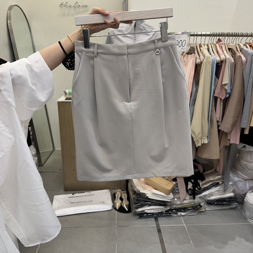 THE LOW韓國直郵實拍女裝新品推薦人氣熱賣半身裙中短裙THE LOW半身裙/中短裙圖色2