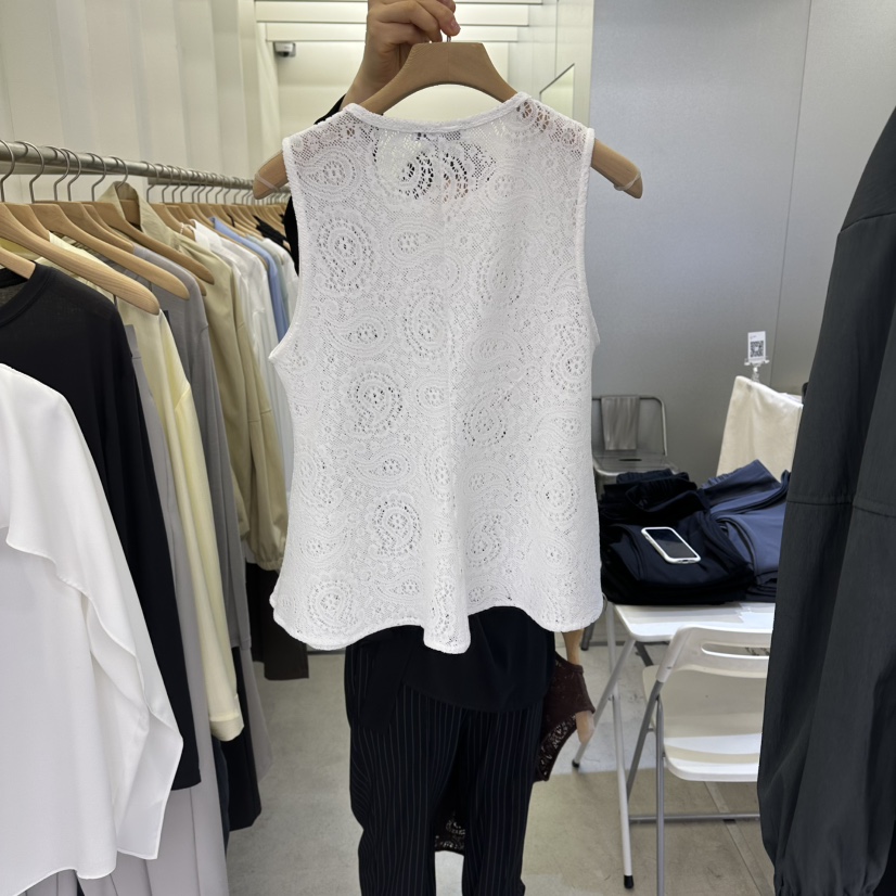 AMON韓國代購女士新品時尚推薦熱賣26春夏人氣職業休閑馬甲AMON馬甲