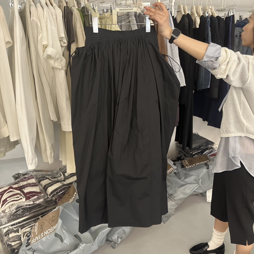 DOUBLE STANDARD/LE SMOKING/MAISONSTAFF韓國直郵實拍女裝新款推薦長裙MAISONSTAFF長裙圖色2