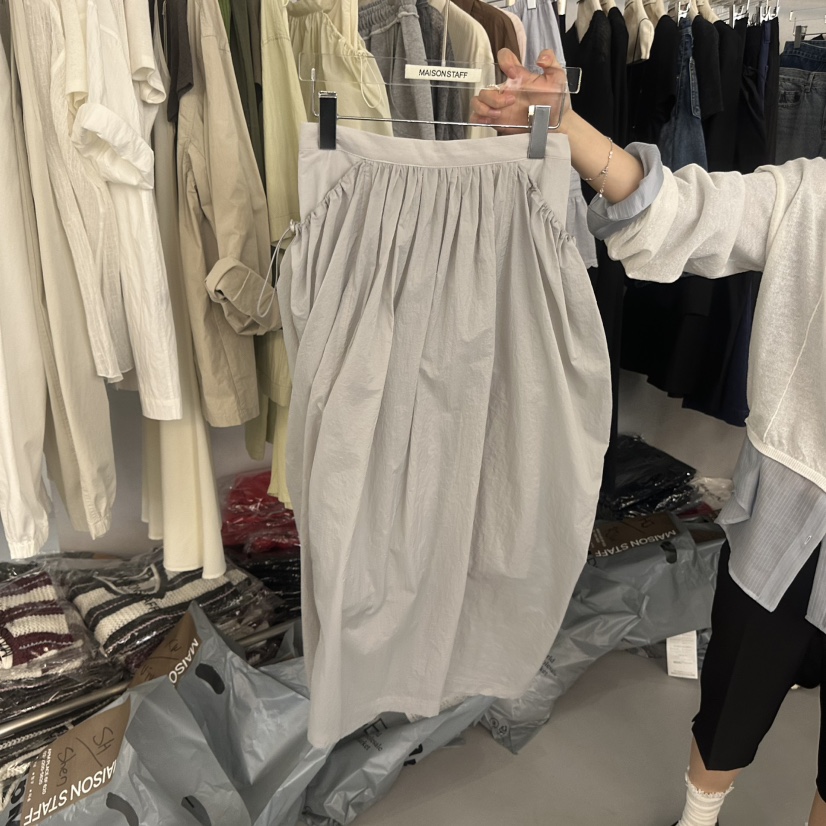 DOUBLE STANDARD/LE SMOKING/MAISONSTAFF韓國直郵實拍女裝新款推薦長裙MAISONSTAFF長裙圖色3
