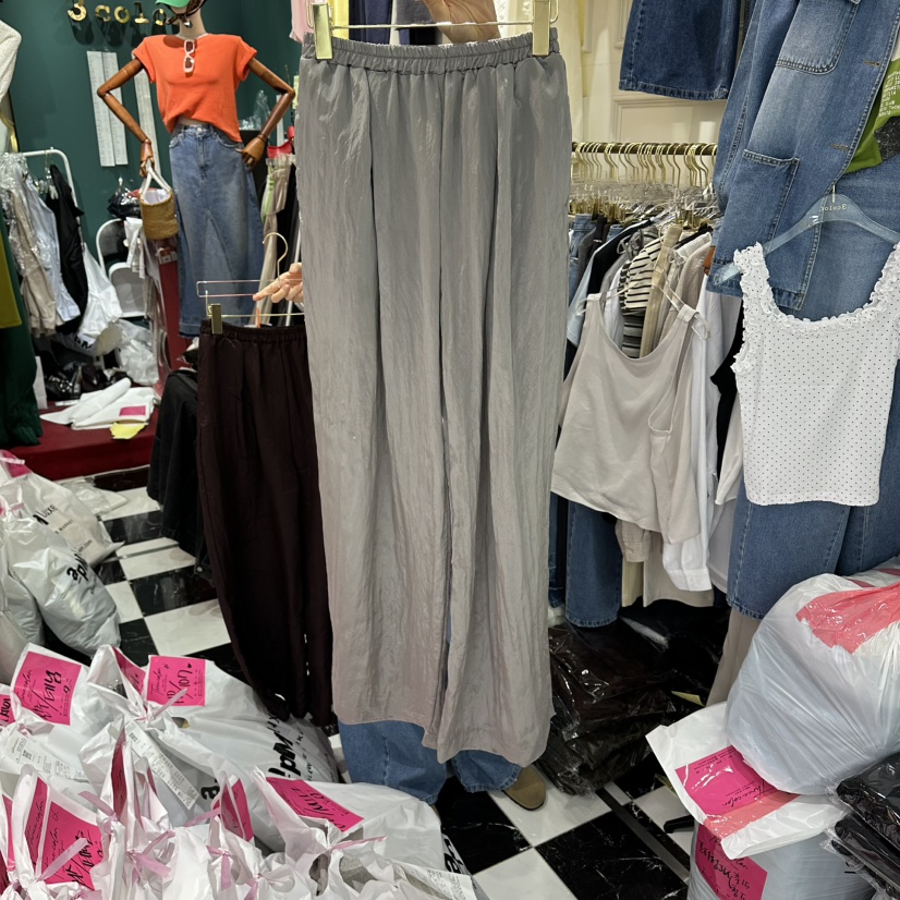 3COLOR韓國直郵實拍女裝新款休閑休閑褲Three color休閑褲圖色1